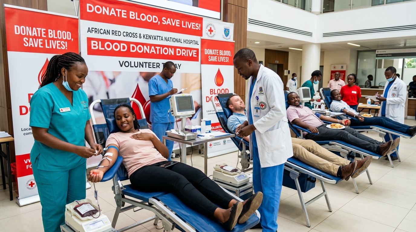 National Blood Donation Drive Draws Over 800 Donors Across Campuses